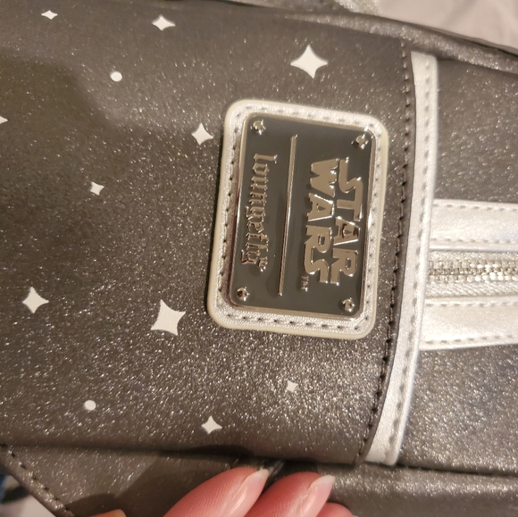 NWT Mandalorian Grogu Disney PARKS 2024 Loungefly Backpack STAR WARS - Picture 7 of 12